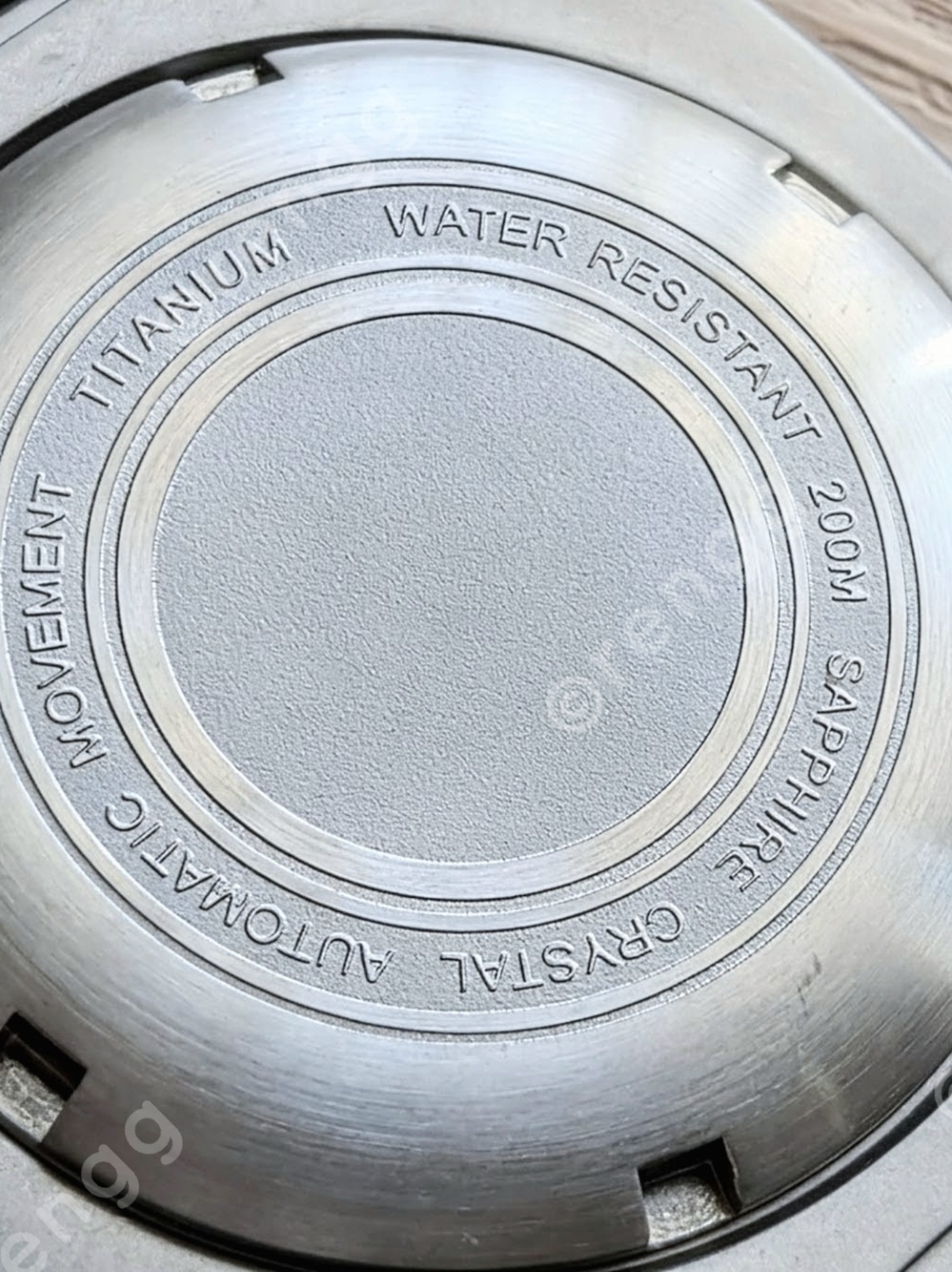 Full Automatic Titanium Diver Mod NH35A 24jewels Retro Willard Sapphire 45mm - Picture 9 of 9